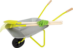 Small Foot - Metalen Kruiwagen met Tuingereedschap, 5dlg.