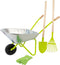 Small Foot - Metalen Kruiwagen met Tuingereedschap, 5dlg.