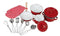 Small Foot - Pannen en Kookgerei Set Rood, 11dlg.