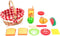 Small Foot - Picknickmand met Houten Snij Eten