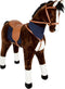 Small Foot - Rijpaard XL met Geluid Bruin