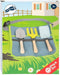 Small Foot - Schoudertas met Tuingereedschap, 4dlg.