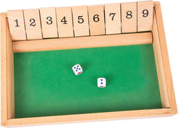 Small Foot - Shut the Box Houten Dobbelspel