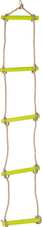 Small Foot - Touwladder met 5 Treden Groen, 200cm
