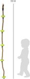 Small Foot - Touwladder met 5 Treden Groen, 200cm