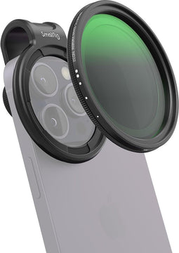 SMALLRIG - 52 mm Magnetische Variabele ND Filter Set - ND2-ND32 - Voor Telefoon
