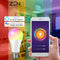 Smart Led Bulb RGB 5050 Slimme Led Lichtbron Bluetooth - RGBCW Multicolor Smart Light Bulbs - Equiva