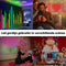 Smart lichtgordijn - 1 x 1 Meter – LED Verlichting - Voor Binnen & Buiten - App & Afstandsbediening – Incl. Ophangmateriaal