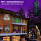 Smart lichtgordijn - 2 x 2 Meter – LED Verlichting - Voor Binnen & Buiten - App & Afstandsbediening – Incl. Ophangmateriaal