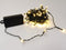 Smart Light LED - 10 m - 100 warm witte lampen - groene draad - modulator - batterijen niet meegeleverd