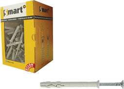 SMART | Nagelplug VK boord gemonteerd Ø 6x80 | 50 st