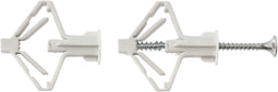 SMART | Nylon hollewandplug + schroef VK Ø 8x40