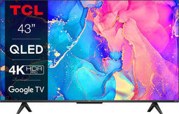 Smart TV TCL 43C631 Google TV QLED 4K HDR