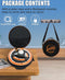 Smart Weighted Hula Hoop - Yalilia Infinity Hoop, Hula Hoops voor Volwassenen Gewichtsverlies, Afneembare Knopen Hoops Verstelbare Auto-Spinning Ball Buik Fitnessapparatuur voor Volwassenen