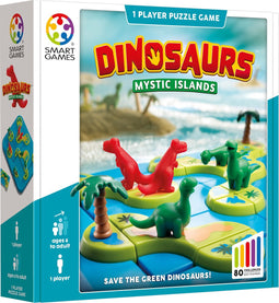 SmartGames - Dinosaurs Mystic Islands - 80 opdrachten - Breinbreker - dino's