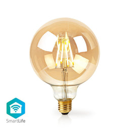 SmartLife LED Filamentlamp | Wi-Fi | E27 | 500 lm | 5 W | Warm Wit | 2200 K | Glas | Android / IOS |