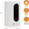 Smartwares CIP-37350 Privacy Securitycamera – Wifi – Bescherming van je privacy – IP camera - Beveiliging - Bewaking