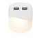 Smartwares ISL-60026 Nachtlamp - Wit - 2 USB poorten - Telefoon opladen