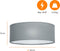 Smartwares Plafondlamp - Ø 30 cm - Grijs - E14 - 10.004.65