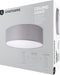 Smartwares Plafondlamp - Ø 30 cm - Grijs - E14 - 10.004.65