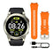 Smartwatch Manta SWA001SL Zwart Oranje Zilverkleurig 1,43