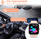 Smartwatch - Roze - Smartwatch Heren & Dames - HD Touchscreen - Horloge - Stappenteller - Saturatiemeter - IOS & Android