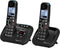 Amplicomms BigTel1582 - Draadloze duo huistelefoon - Ongewenste bellers blokkeren - Handsfree bellen (2 stuks)