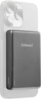 Intenso MW10000 - Powerbank - 10.000 mAh - Draadloos opladen tot 15W - Grijs