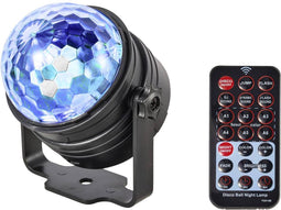 SMD LED Party-lichteffect 3 W RGB Aantal lampen: 6