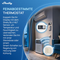 Shelly Wall Display X2 Silver+ BLU H&T Ivory (bundle)