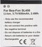 Accu geschikt voor Bea-Fon SL450, SL560 3,7 Volt 900mAh