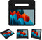 imoshion Galaxy Tab S7/S8 - Kidsproof Backcover - Schokabsorberend met handvat - Zwart
