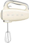 SMEG HMF01CREU - Handmixer - Crème - 250W - 9 snelheden