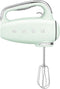 SMEG HMF01PGEU - Handmixer - Watergroen - 250W - 9 snelheden