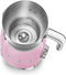 SMEG MFF11PKEU - Melkopschuimer - Roze - 6 functies