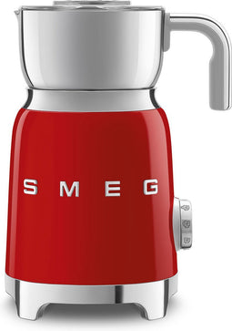 SMEG MFF11RDEU - Melkopschuimer - Rood - 6 functies