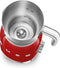 SMEG MFF11RDEU - Melkopschuimer - Rood - 6 functies