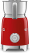 SMEG MFF11RDEU - Melkopschuimer - Rood - 6 functies