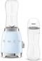 SMEG PBF01PBEU - Personal blender - Pastelblauw - 600 ml - 300W - Jaren '50