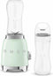 SMEG PBF01PGEU - Personal blender - Watergroen - 600 ml - 300W - Jaren '50