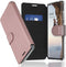Accezz Hoesje Geschikt voor Samsung Galaxy S22 Hoesje Met Pasjeshouder - Accezz Xtreme Wallet Bookcase - Rosé Goud