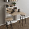 Opklapbare Eettafel - Stijlvol Eiken Design - Ruimtebesparend 70x90x15cm - Duurzaam Melamine Materiaal