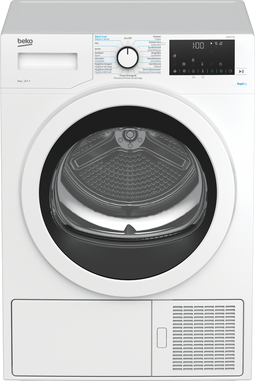 BEKO DR8533TX01 - Warmtepompdroger - Digitaal display - Beko Comfort