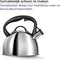 Smile - RVS Fluitketel - 3 Liter - Alle Warmtebronnen - Zilver