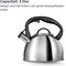 Smile - RVS Fluitketel - 3 Liter - Alle Warmtebronnen - Zilver