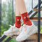 Smiling Socks® - 10 Paar Stoere sokken - Huissokken - Kleurvol - Verjaardagscadeau - Maat 35-43 - Leuke Sokken