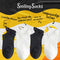 Smiling Socks® Enkelsokken Zwart & Wit - Grappige sokken - 10-Pack - Unisex - Maat 35-43 - Giftbox - Katoen - Cadeau voor hem/haar