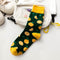 Smiling Socks® Fruit and Wine 7-Pack - Sokken Met Print - Antislip sokken - Kleurvol - Giftbox - Unisex - Cadeau voor haar | Leuke Sokken