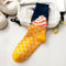 Smiling Socks® Fruit and Wine 7-Pack - Sokken Met Print - Antislip sokken - Kleurvol - Giftbox - Unisex - Cadeau voor haar | Leuke Sokken