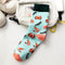 Smiling Socks® Fruit and Wine 7-Pack - Sokken Met Print - Antislip sokken - Kleurvol - Giftbox - Unisex - Cadeau voor haar | Leuke Sokken